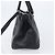 Salvatore Ferragamo Gancini Hand Bag Leather Black Silver - vista 4