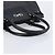 Salvatore Ferragamo Gancini Hand Bag Leather Black Silver - vista 7
