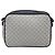 GUCCI Micro GG Supreme Shoulder Bag PVC Navy Gold 007 084 0423 - vista 3