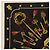 Hermès HERMES Carre 90 Scarf  LES CLES  Silk Black - vista 2