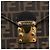 FENDI Zucca Canvas Mamma Baguette Hand Bag Black Brown - vista 14