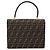 FENDI Zucca Canvas Mamma Baguette Hand Bag Black Brown - vista 3