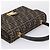 FENDI Zucca Canvas Mamma Baguette Hand Bag Black Brown - vista 6