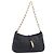 GUCCI Jackie Chain Shoulder Bag Leather Black Gold 001 4032