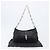 GUCCI Jackie Chain Shoulder Bag Leather Black Gold 001 4032 - vista 12