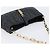 GUCCI Jackie Chain Shoulder Bag Leather Black Gold 001 4032 - vista 6