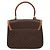 Céline CELINE Macadam Canvas Hand Bag PVC Leather 2way Brown Gold - vista 2