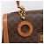 Céline CELINE Macadam Canvas Hand Bag PVC Leather 2way Brown Gold - vista 20
