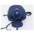 PRADA Backpack Nylon Blue Silver - vista 24