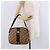 Christian Dior Trotter Canvas Shoulder Bag Beige Gold - vista 24
