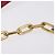 Miu Miu Chain Shoulder Bag Leather 2way Red Gold - vista 15