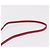 Miu Miu Chain Shoulder Bag Leather 2way Red Gold - vista 16