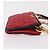 Miu Miu Chain Shoulder Bag Leather 2way Red Gold - vista 3