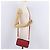 Miu Miu Chain Shoulder Bag Leather 2way Red Gold - vista 30