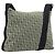 Christian Dior Trotter Canvas Shoulder Bag Green Silver