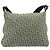 Christian Dior Trotter Canvas Shoulder Bag Green Silver - vista 13
