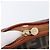 FENDI Zucca Canvas Mamma Baguette Shoulder Bag PVC Brown Black - vista 10