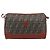 FENDI Zucca Canvas Mamma Baguette Shoulder Bag PVC Brown Black - vista 13