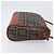 FENDI Zucca Canvas Mamma Baguette Shoulder Bag PVC Brown Black - vista 3