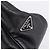 PRADA Schultertasche Leder Schwarz Silber - Ansicht 17