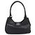 PRADA Schultertasche Leder Schwarz Silber - Ansicht 2