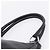 PRADA Schultertasche Leder Schwarz Silber - Ansicht 8