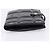 Bottega Veneta Padded Compact Wallet Leather Black Gold Tone - vista 4