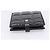 Bottega Veneta Padded Compact Wallet Leather Black Gold Tone - vista 5