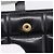 Bottega Veneta Padded Compact Wallet Leather Black Gold Tone - vista 9