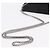 Stella Mc Cartney Stella McCartney Chain Falabella Bag polyester Black Silver - vista 7