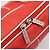 LOEWE Hand Bag Leather Red Silver - vista 10