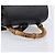 GUCCI Bamboo Backpack Leather Black Gold Tone 003 2034 0030 - vista 7