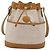 GUCCI Micro GG Supreme Shoulder Bag PVC White Gold - vista 13