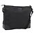GUCCI GG Canvas Shoulder Bag Black Silver 110054