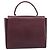 Cartier Must Line Hand Bag Leather Bordeaux Gold - vista 2