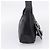 PRADA Shoulder Bag Leather Black Silver - vista 3