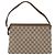 GUCCI GG Supreme Web Sherry Line Shoulder Bag PVC Beige 14 02 013 - vista 2