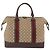 GUCCI GG Canvas Web Sherry Line Boston Bag Beige Gold Tone - vista 3