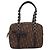 Christian Dior Trotter Romantic Shoulder Bag PVC Brown Silver - vista 2