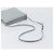 LOUIS VUITTON Trio Shoulder Bag Leather Light Blue Silver LV - vista 7