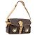 LOUIS VUITTON Monogram Hudson PM Shoulder Bag M40027 LV