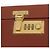 LOEWE Trunk Leather Brown Gold Tone - vista 18