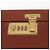 LOEWE Trunk Leather Brown Gold Tone - vista 20