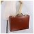 LOEWE Trunk Leather Brown Gold Tone - vista 26