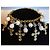 Bracciale Dolce & Gabbana Romantic acciaio dorato con croci e perle - vista 17