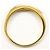Autre Marque Ehering aus 18K Gelbgold mit Saphir und Diamant - Ansicht 2