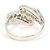 Autre Marque PT900 Platinring mit Diamant - Ansicht 4