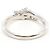 Autre Marque PT900 Platin-Ehering mit Diamant - Ansicht 3