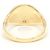 Autre Marque 10K Gelbgold-Ring mit Diamant - Ansicht 4