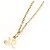 Autre Marque Collana in oro giallo 10K con diamante - vista 3